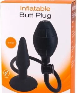 Seven Creations - Inflatable Butt Plug S - Anal Toys Buttplugs Zwart -Cottelli Collection Shop 550x812 6