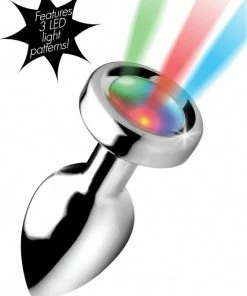 Kiotos Steel Light Up - Small Anal Plug -Cottelli Collection Shop 550x820 6
