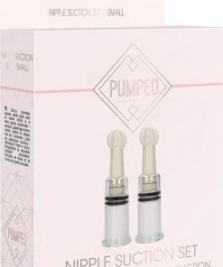 PUMPEDShots - Pumped Nipple Suction Set Small - Transparent -Cottelli Collection Shop 550x821