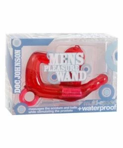 DOC JOHNSONDoc Johnson (all) Doc Johnson Men's Pleasure Wand Prostate Massager - Rood - Vibrator