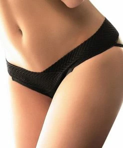 Paris Hollywood - Erotisch Onderbroek Met Open Kont - Zwart - One Size -Cottelli Collection Shop 550x825 46