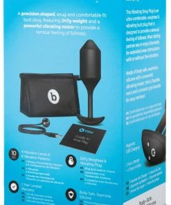 B-Vibe - Vibrerende Snug Plug XL Zwart -Cottelli Collection Shop 550x828 5