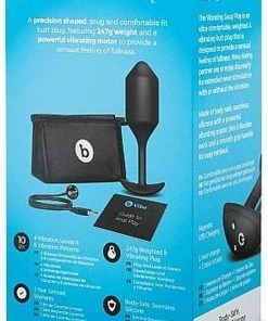 B-Vibe - Vibrerende Snug Plug XL Zwart -Cottelli Collection Shop 550x835 4