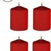 Merkloos Tease Candles - Sinful Smell - 4 Pieces - Red -Cottelli Collection Shop 550x838